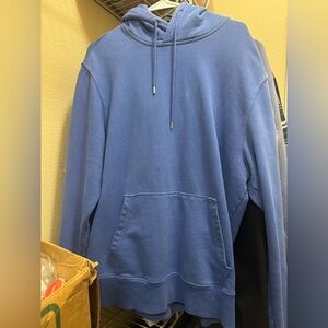 American Eagle Outfitters Blue Pullover Hoodie